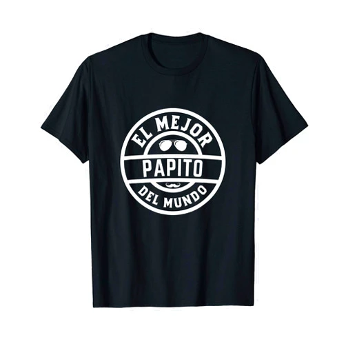 Papi Chulo Latino Spanish Shirts Mens El Mejor Papito Del Mundo Father's Day Gift Dia del Padre T-Shirt