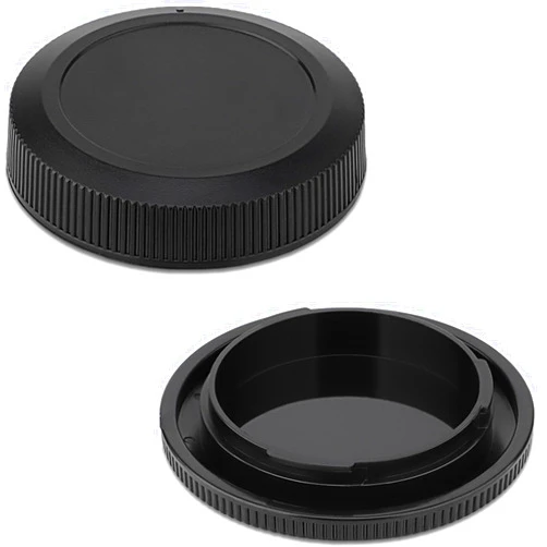 Wingmao RF Mount Camera Body Cap and Rear Lens Cap Cover Kit for Canon RF Mount Mirrorless Camera,Camera Sensor Cap Plastic Lens Rear Covers,fits EOS R6 R5 RF Mount and Lens Accessories