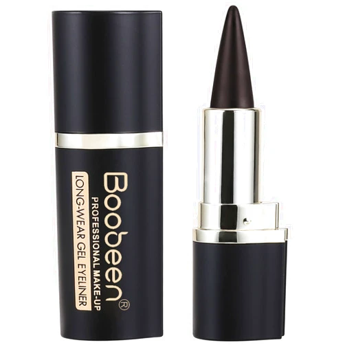 Boobeen Eyeliner Pencil - Black Eyeliner Pen Gel - Quick Drying Formula Eye Liner - Waterproof Smudge-proof All Day Eyeliner Makeup - Long Lasting Create Statement Eye Look (Brown)