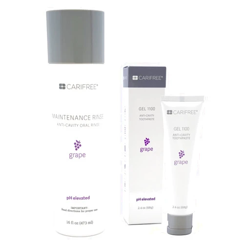 CariFree Gel 1100 and Maintenance Rinse Grape Bundle