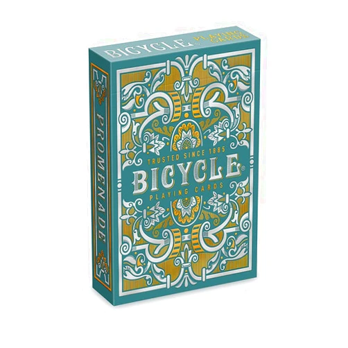 Bicycle Promenade Playing Cards , Green