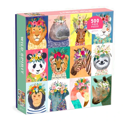 Galison Wild Spirit 500 Piece Puzzle from Galison - 20