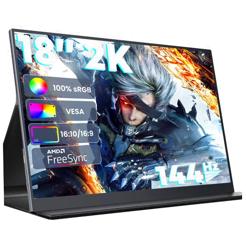 Szory 144Hz Portable Gaming Monitor, 18