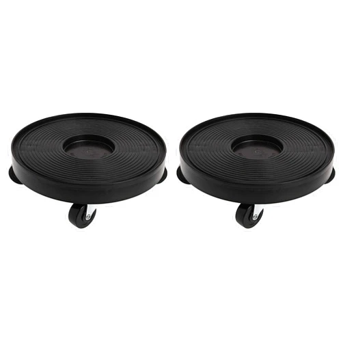 DeVault Enterprises, Inc. 3012B Plant Dolly, Black, 12-Inch (Тwo Рack)
