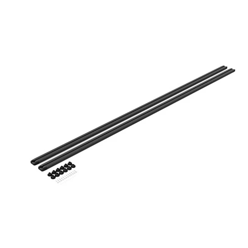 Yakima HD Track 72 Inch Car Roof Top Custom Rack Mounting Applications with CapNuts for SkyLine, OverHaul HD, and OutPost HD Systems, Black
