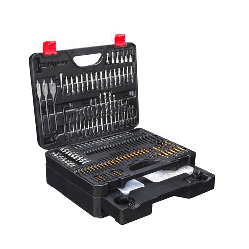 KingTool 400 Pcs Drill Bit Set - Drill Bits Screwdriver Bit Set Case with Drawer, Bit Set Designed for Various Drilling & Screw Driving Tasks for Metal, Wood, Masonry, Perfect for DIY Projects