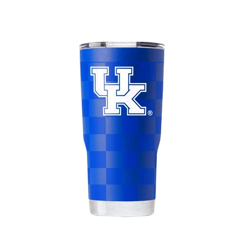 GTS Gametime Sidekicks Gametime Sidekicks Kentucky 20oz Blue Tumbler - Officially Licensed, 18/8 Stainless Steel, Double-walled, Vacuum-insulated, UV LED Printed Logos, Sweatless, Stays Hot/Cold - Full Wrap