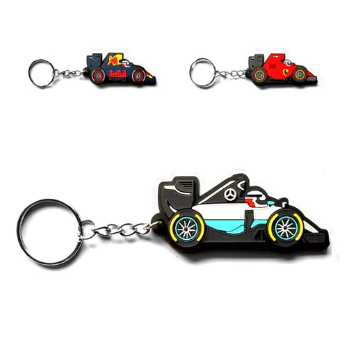 PolarAuto Racing Car Key Chain Keychain Auto Tire Compatible with F1 Team Fan Gift Accessory (44)