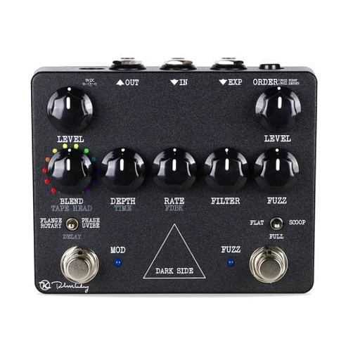 Keeley Dark Side Fuzz Mod Workstation Pedal, Black (KDark)