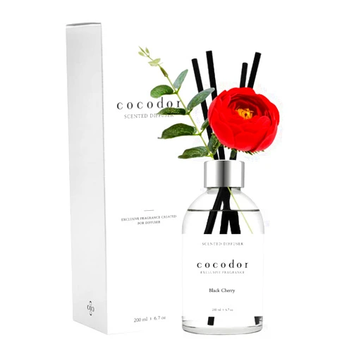 Cocod'or COCODOR White Label Camellia Diffuser/Black Cherry/6.7oz(200ml)/Home Decor & Office Decor, Fragrance and Gifts, Aromatherapy