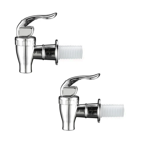 YAFIYGI 2Pack Spigot for Beverage Dispenser Updated More Durable Beverage Dispenser Replacement Spigot,for Beverage Dispenser,Push Style Spigots, Water Dispenser Replacement Faucet