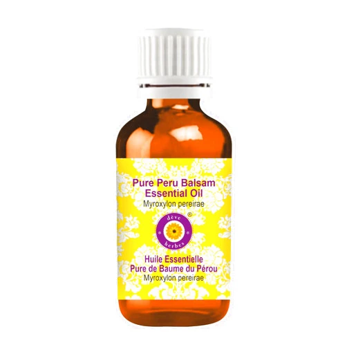 Dève herbes Deve Herbes Pure Peru Balsam Essential Oil (Myroxylon pereirae) Steam Distilled 15ml (0.50 oz)