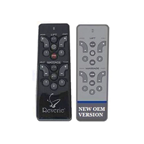 Reverie Adjustable Bed Remotes Reverie RC-WM-103 (New Gray Version) Replacement Remote for Adjustable Bed
