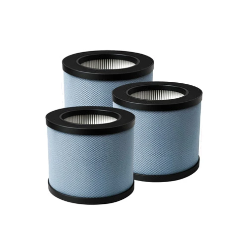 Nispira JH01 MK01 3-in-1 HEPA Filter Replacement For Air Purifier AROEVE MK06, ALROCKET JH06, Elechomes EPI081 EP1081, Intelabe EPI080 EP1080, Kloudi DH-JH01 DH-JH06, Pomoron MJ001H, 3 Pack