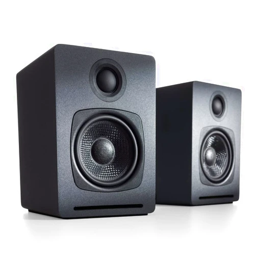 Audioengine A1-MR 60W Wired Desktop Speakers - Computer Speakers with Subwoofer Out