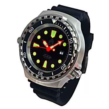 Tauchmeister 1937 XXL 52mm - 1000m -Military diver watch Tauchmeister with sapphire glass and helium velve T0300