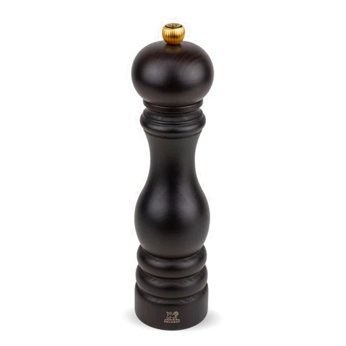 Peugeot - Paris Manual Pepper Mill - Adjustable Grinder - Beechwood, Chocolate