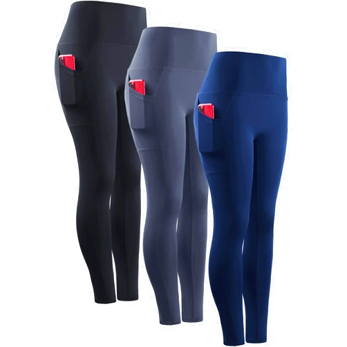 NELEUS Women's Yoga Pant Tummy Control High Waist Running Leggings with Pocket