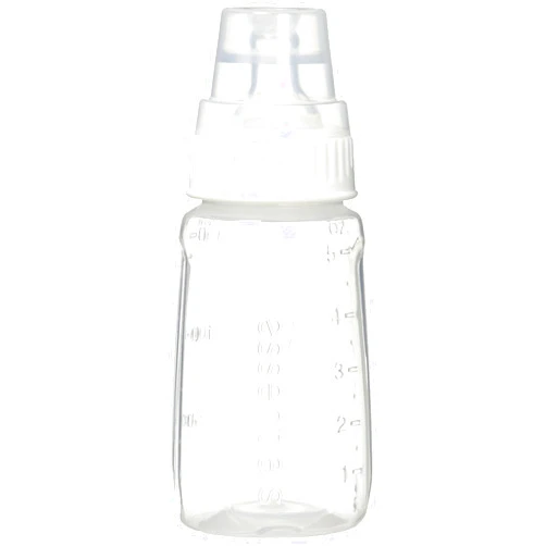 NUK Gerber First Essentials Clear View Silicone Bottle, Slow Flow, 5 Ounce