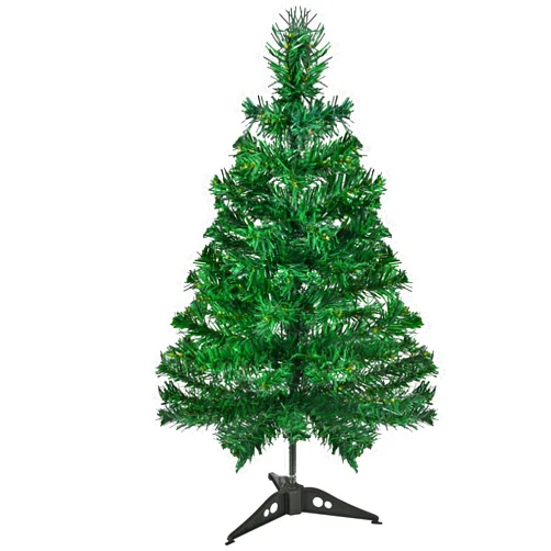 Gloreyan 22Inch Artificial Christmas Tree Green Tabletop Christmas Tree with Plastic Stand Mini Xmas Pine Tree for Party Supplies Indoor Outdoor Holiday Home Decoration