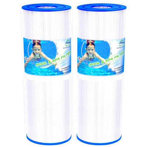 TOREAD Spa Replacement Filter for Pleatco PRB25-IN, Unicel C-4326, Filbur FC-2375, FC-2370, R173429, 3005845, 17-2327, 100586, 33521, 25392, 817-2500, Guardian 413-106, 5X13 Drop in Spa Filter, 2 Pack