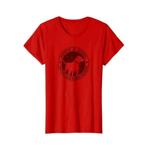 Just a Girl who Loves Dogs - Dog Lover Gifts 