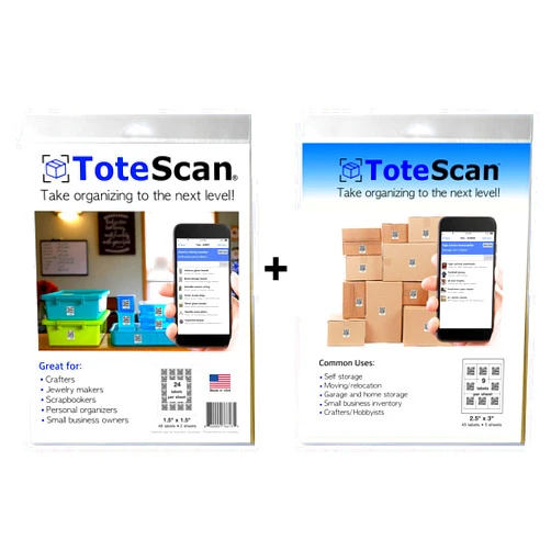 ToteScan large labels (2.5