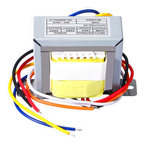 Niahm 24V 40VA Control Transformer Primary 120, 208, 240V Secondary 24V HVAC Furnace Transformer Multi-Tap for Rheem 46-101905-01, PF42440 44504 4031F
