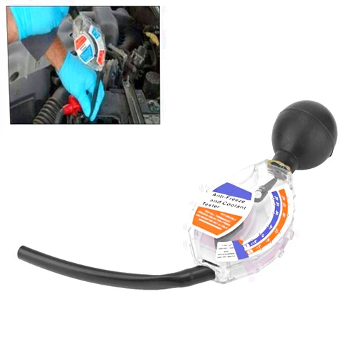 Nannday Anti-Freeze Coolant Tester, Quality Dial Type Rapid-Test Anti-Freeze Densitometer Coolant Tester Accessory