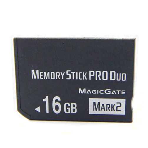 LILIWELL Original 16GB Memory Stick Pro Duo Mark2 High Speed 16gb PSP Camera Memory Cards