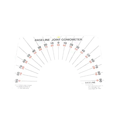 CanDo Baseline 12-1076 Large Joint Arthrodial Protractor Goniometer, Cervical Rotation