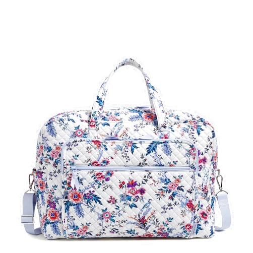Vera Bradley Women's Cotton Grand Weekender Travel Bag