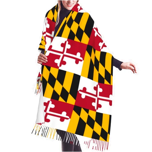 Baprrjy Scarfs for Women Warm Shawl with Tassels Long Wraps Blanket Scarves For Winter Fall