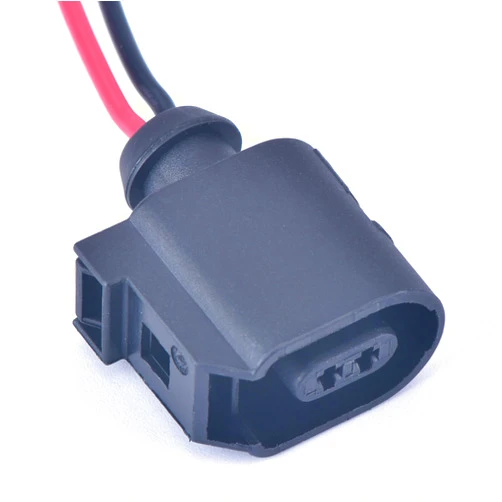 DECKBU 2 Pin ABS Speed Sensor Harness Plug Connector for Golf MK5 MK6 Passat B6 Polo Tiguan Jetta A4 Q3 Seat Altea Toldeo 6E0973702 8T0973702