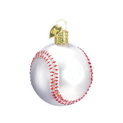 Old World Christmas 2020 Christmas Ornament Baseball Glass Blown Ornament for Christmas Tree