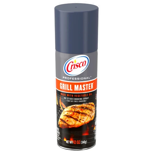 Crisco Professional No-Stick Cooking Spray, Grill Master, 12 Ounce