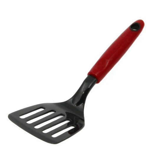 Chef Craft Select Nylon Short Turner/Spatula, 10.5 inch, Red