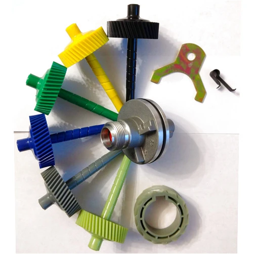 LA Speedometer Gear 700r4 and BOP TH350 retainer, clip, 40-45 tooth driven gears, 15 tooth drive gear, and 2