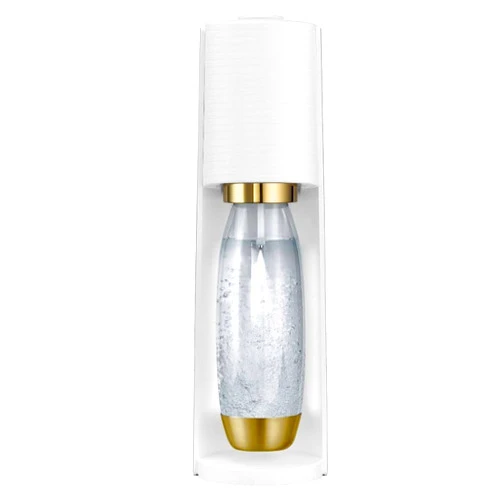 HabraT Sparkling Water Maker (Color : White/Gold)