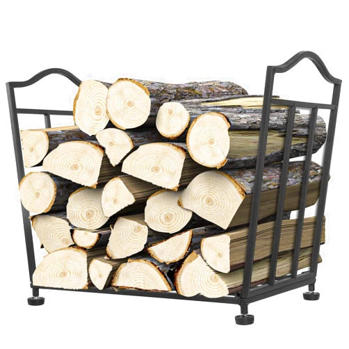 YENGOTH Firewood Rack, Foldable Firewood Holder, Firewood Storage Rack for Indoor Outdoor Log Organization and Storage