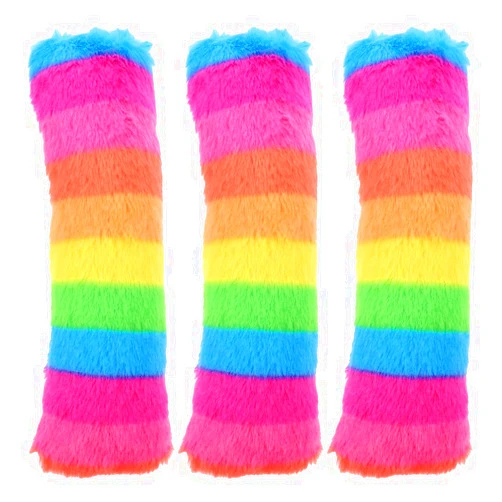 LOGOFUN 3pcs Plush Cat Toys Pillow Shaped Cat Catnip Toy Stuffed Kitten Pillow Toys Flurry Kitten Molar Toy for Pet Indoor Supplies