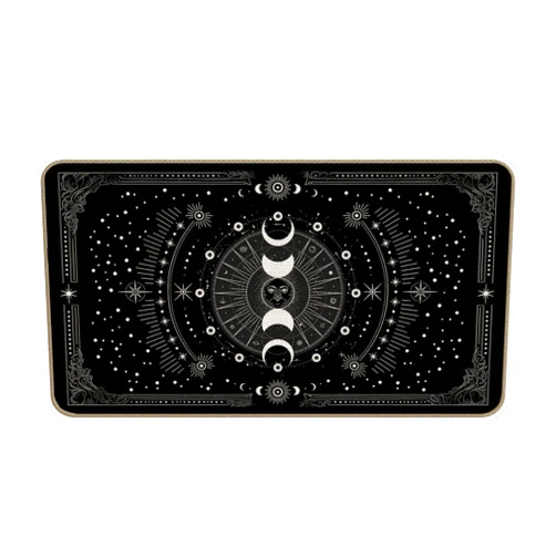 TopXmai Boho Sun and Moon Door Mat 17 x 30, Witchy Celestial Gothic Doormat,Moon Phase Door Mat Outdoor, Front Door Mat Indoor Outside Entrance Boho