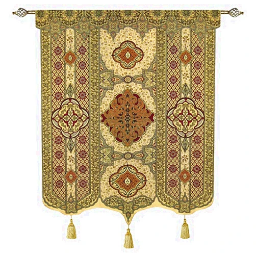 Aubelin Tapestry Moroccan Style II Fine Art Tapestry Wall Hanging 100% Cotton Size 54