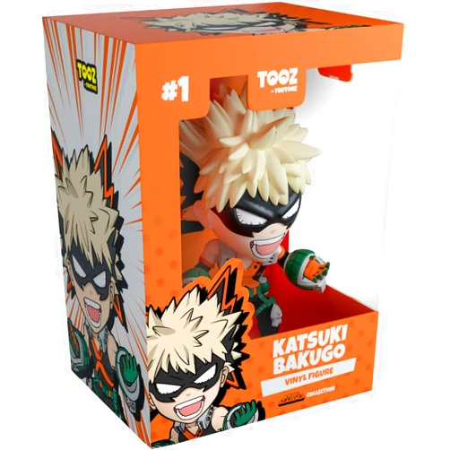 Youtooz My Hero Academia Katsuki Bakugo 5” Vinyl Figure – Collectible Katsuki Bakugo Anime Figure from My Hero Academia