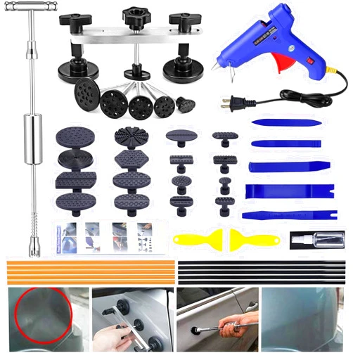 AIRERVO Car Paintless Dent Repair Tool, Dent Removal kit for Automobile Body/Motorcycle Body/Refrigerator Dent Remover