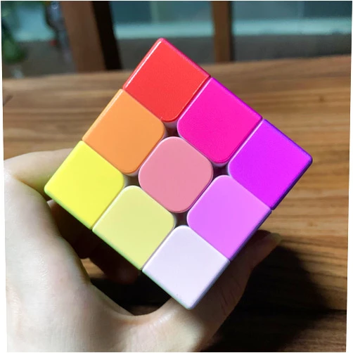 Cuberspeed Gradient Cube 3x3 Speed Cube Impossible, 3x3 Cube Advanced Difficulty Classic Color-Matching Problem-Solving Puzzle Game Toy for Adults & Kids Ages
