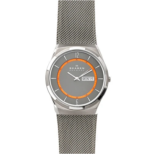 Skagen Men's Sundby Quartz Analog Stainless Steel and Mesh Watch