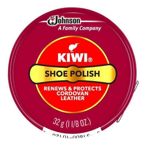 Kiwi Cordovan Shoe Polish, 1-1/8 oz