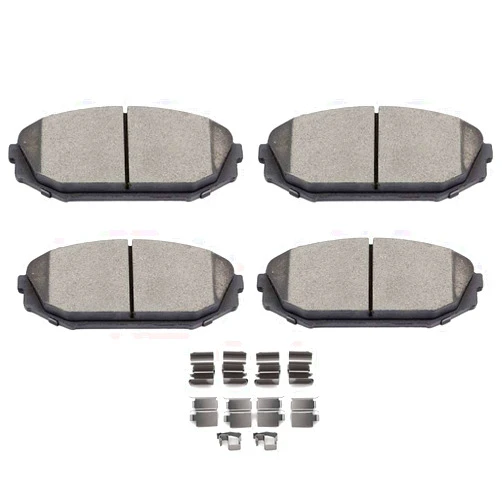 SCITOO D793 Front Ceramic Brake Pads Sets Fit For Acura MDX 2001-2002,For Honda Odyssey 1999 2000 2001 2002 2003 2004