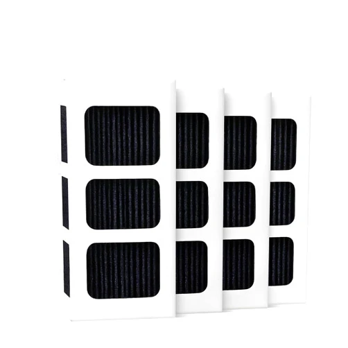 NJTRADE86 Paultra2 Refrigerator Air Filter Replacement for Frigidaire Pure Air Ultra II, ELPAULTRA2 Air Filter for Electrolux Pure Advantage ULTRA II, Carbon Activated Air Filter Absorb Odor, 4 Filter